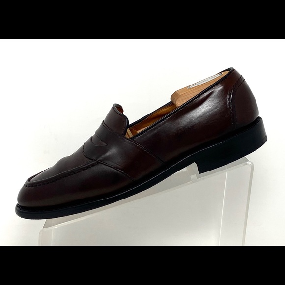 Allen Edmonds Randolph Shell Cordovan Loafers - Picture 4 of 11